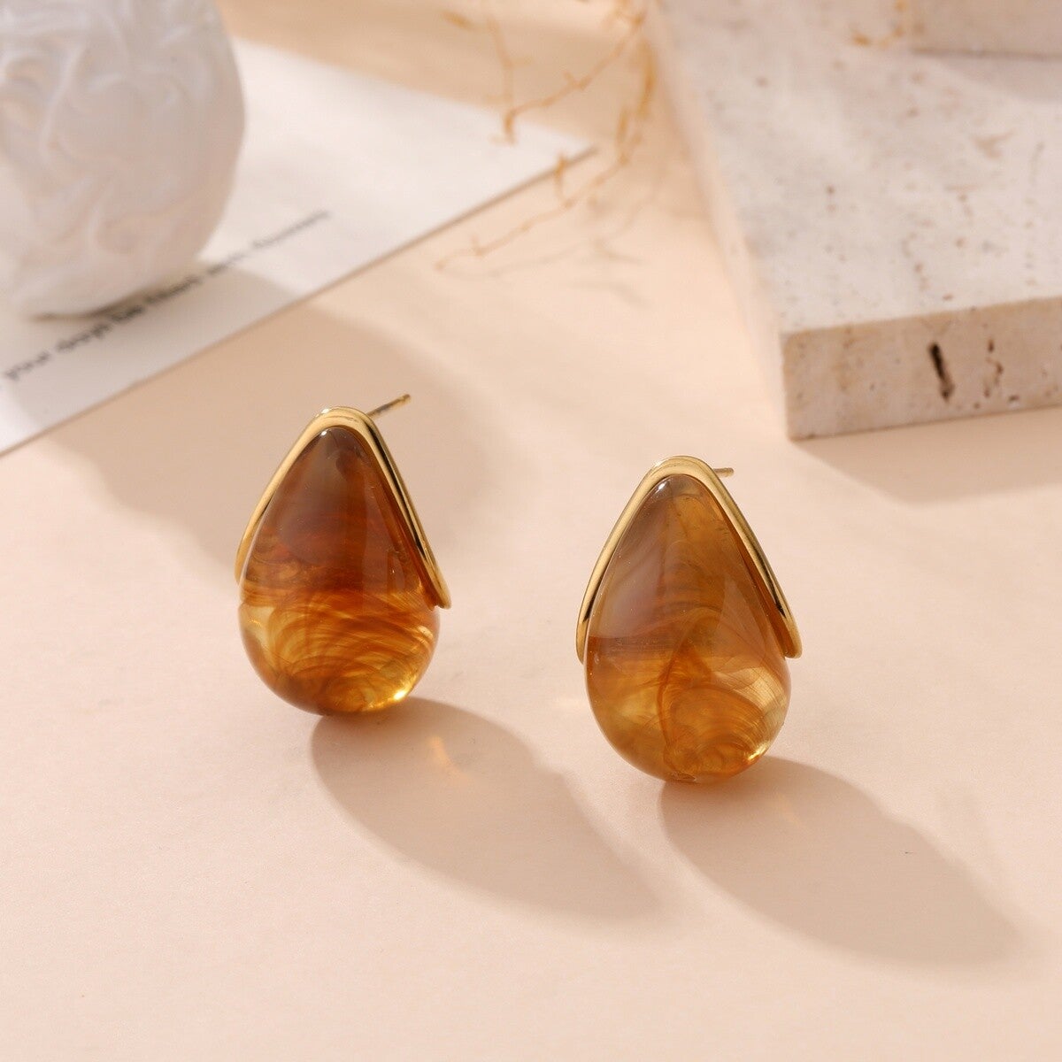 Boucles d'oreilles Jade