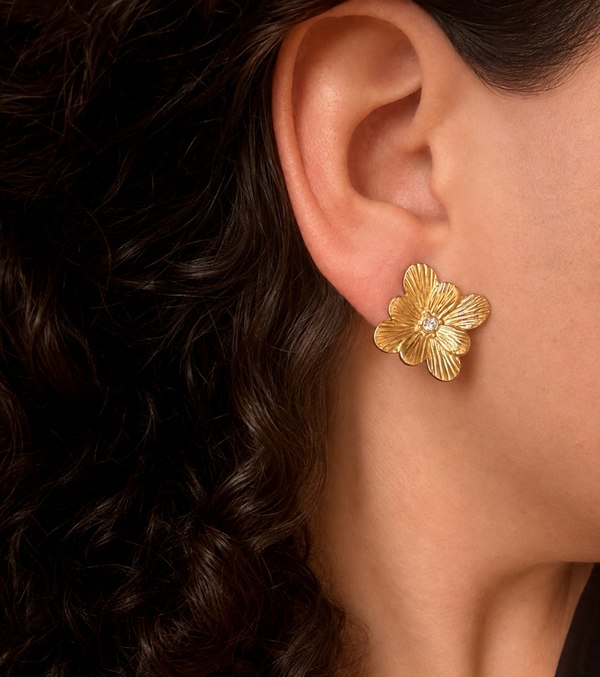 Boucles d'oreilles Flora