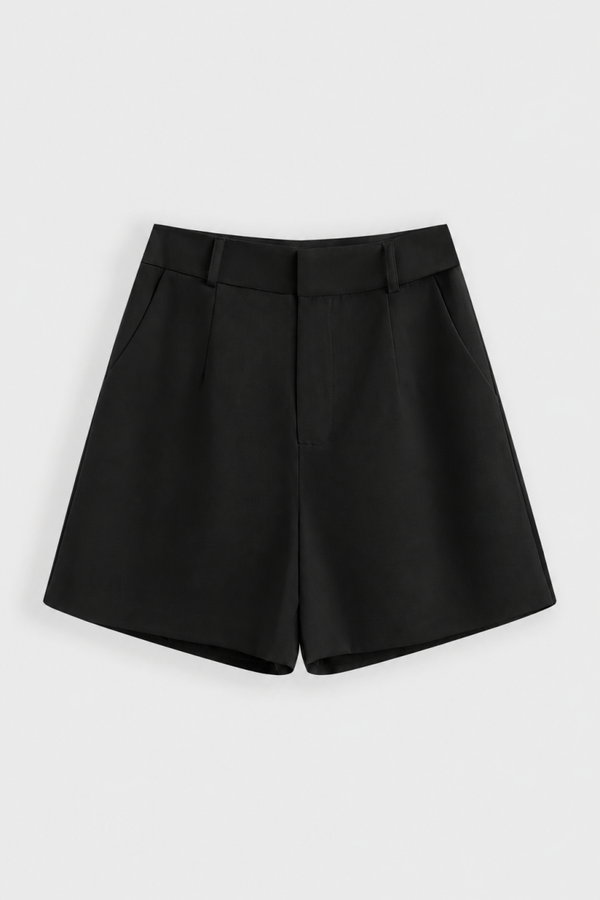Short Capri noir
