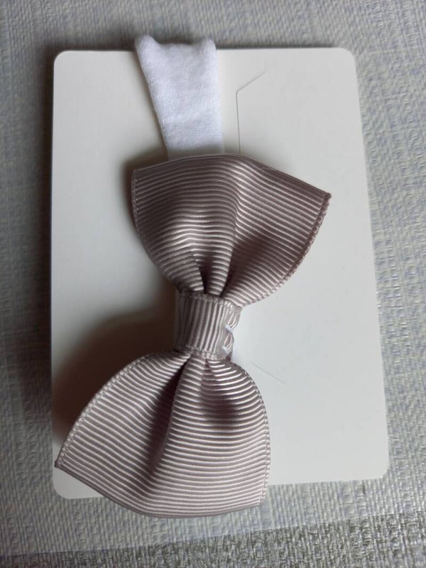 Wit nylon haarbandje