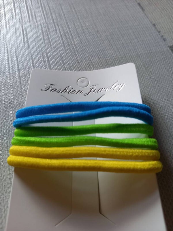 Haarelastiekjes met metaal