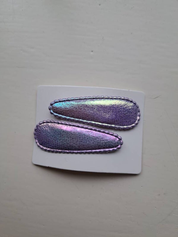 Haarknipjes met een gloed organza erover heen