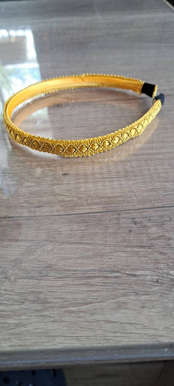 Oker geel diadeem haarbandjes