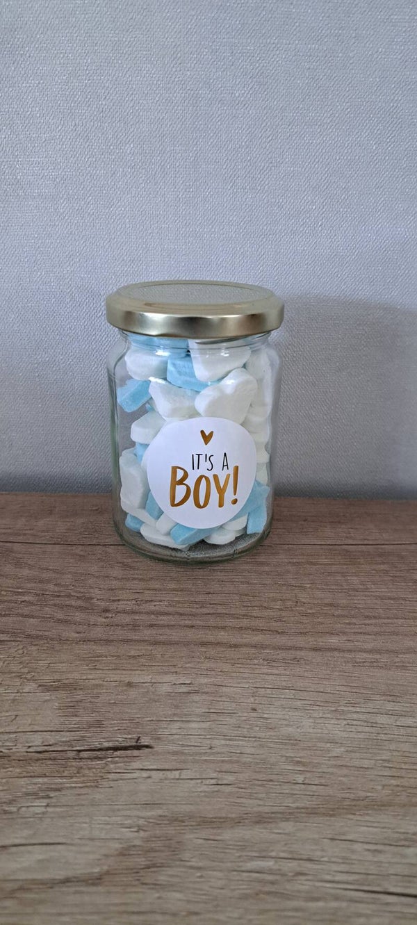 Potje snoep, it's a Boy