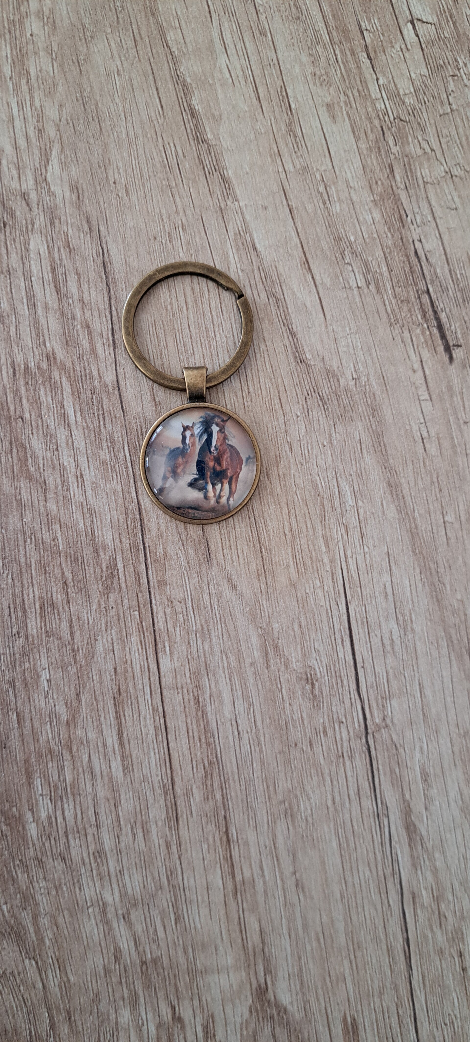 Sleutelhanger met een paard