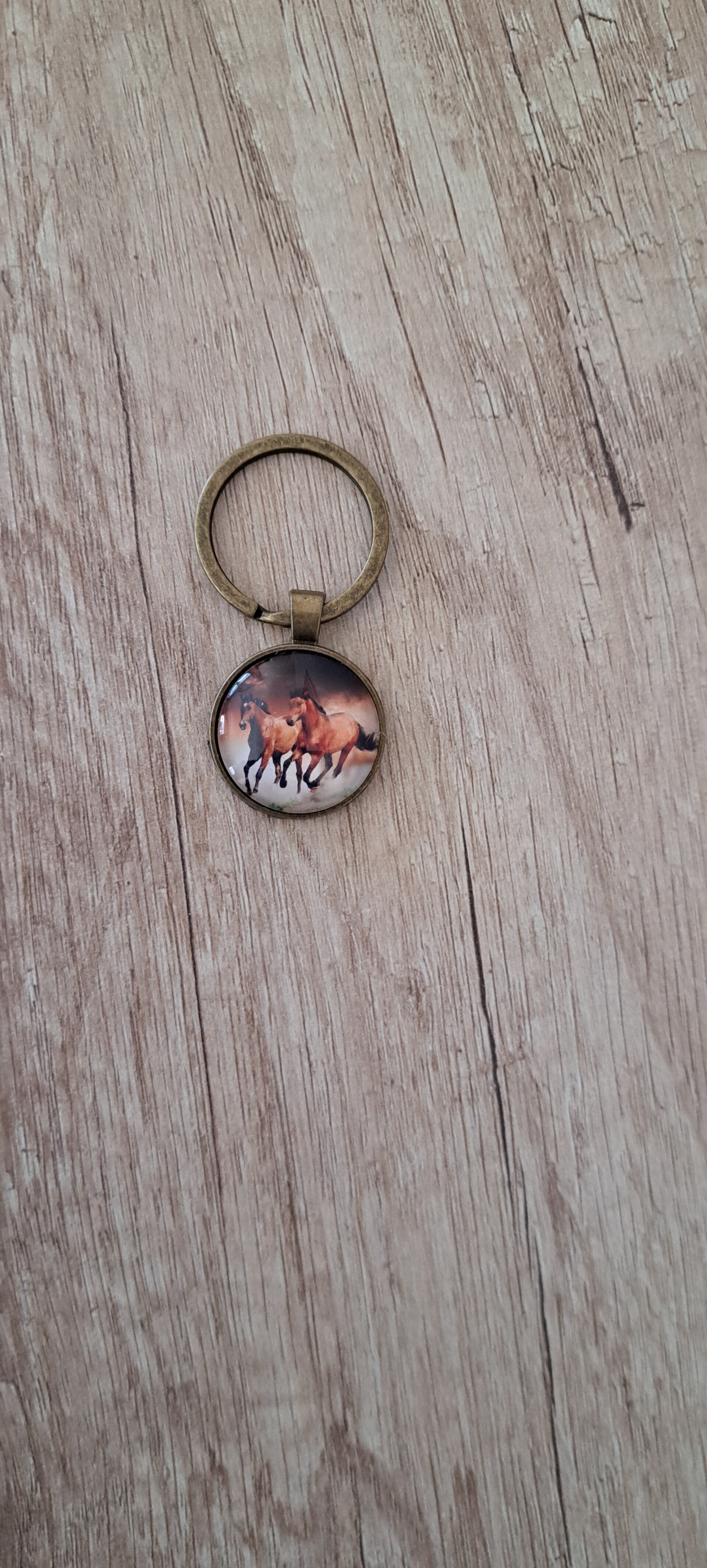 Sleutelhanger met een paard