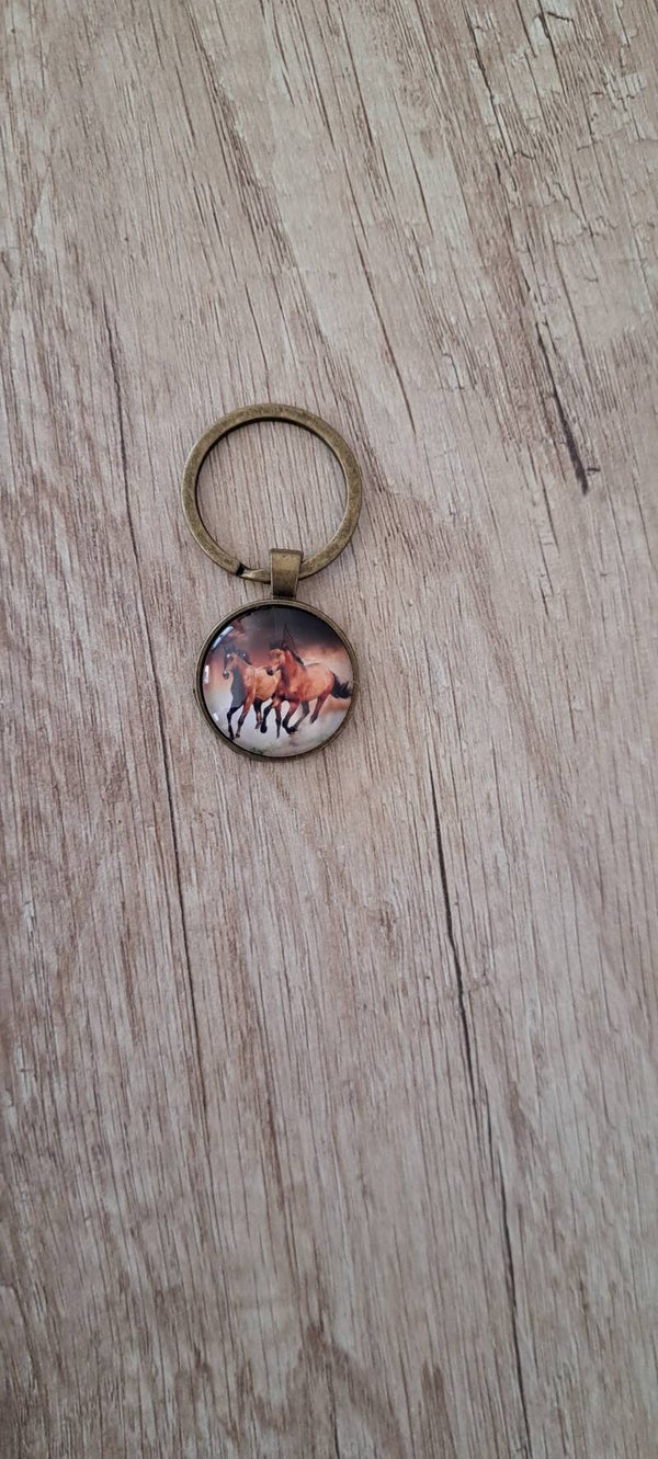 Sleutelhanger met een paard
