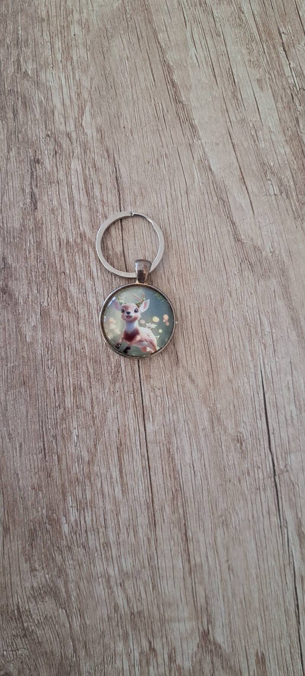 Sleutelhanger met een hertje