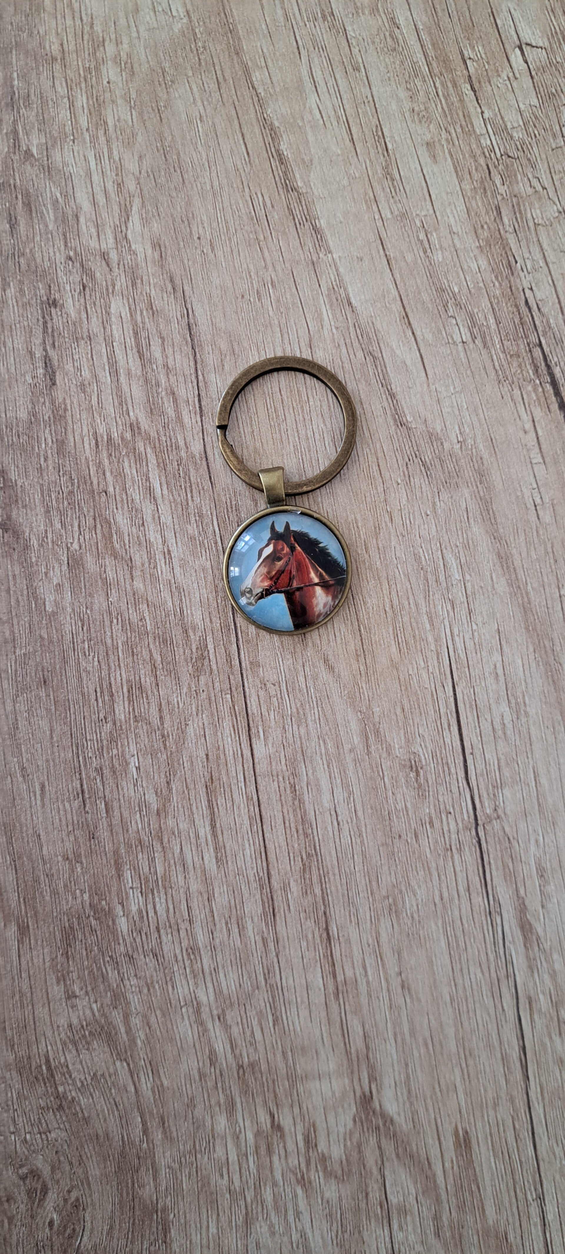 Sleutelhanger met een paard