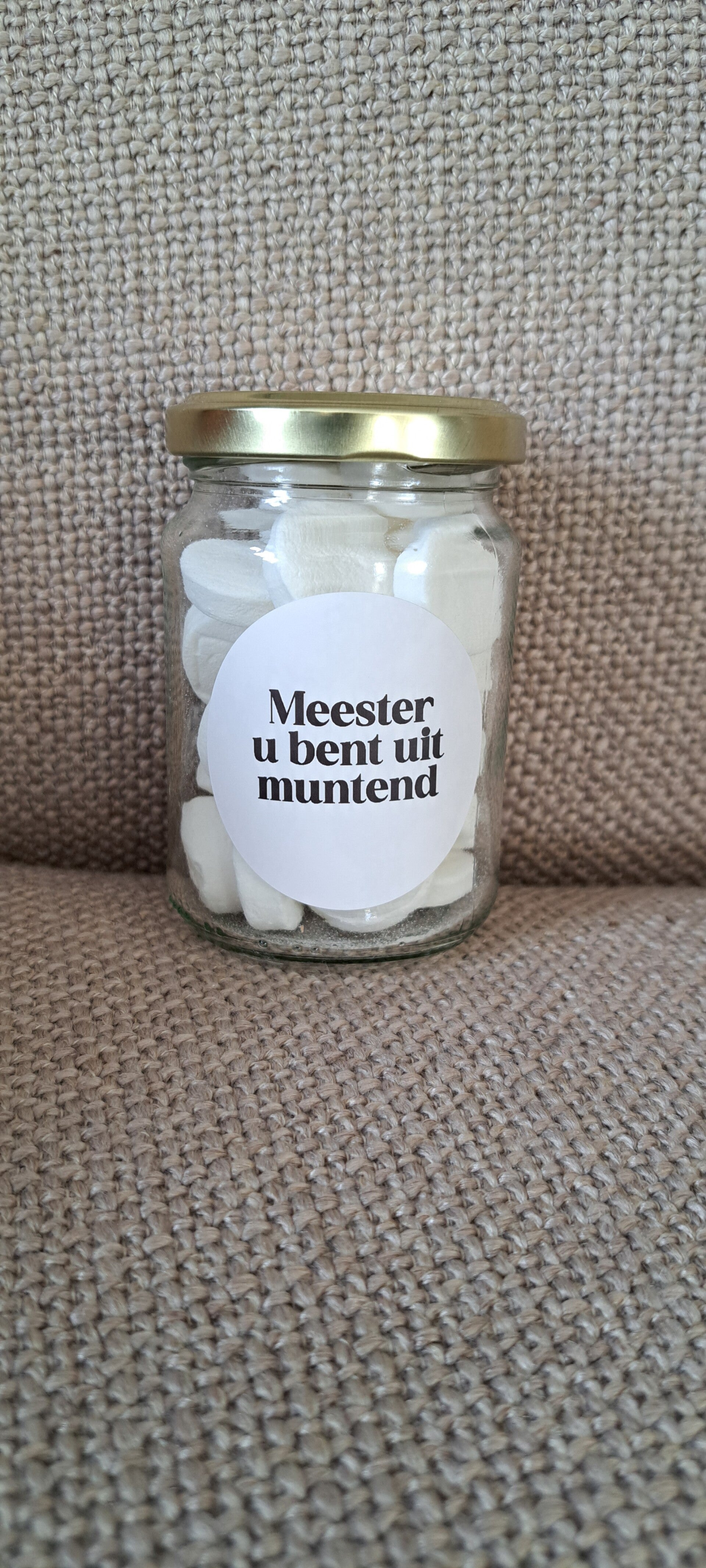 Meester u bent uitmuntend