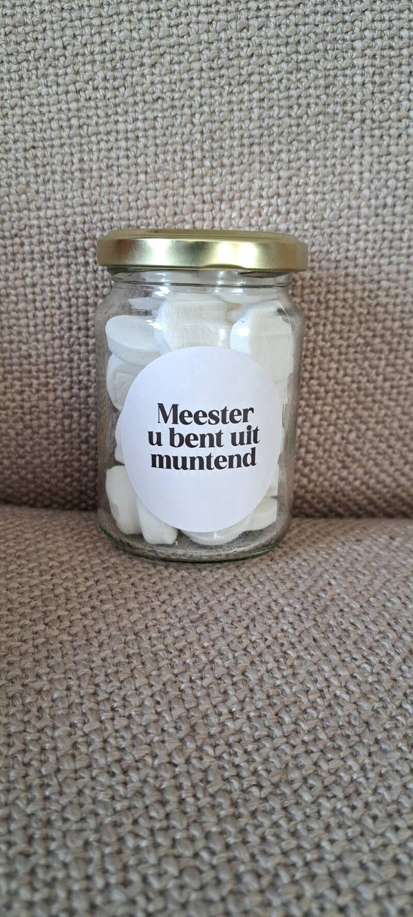Meester u bent uitmuntend