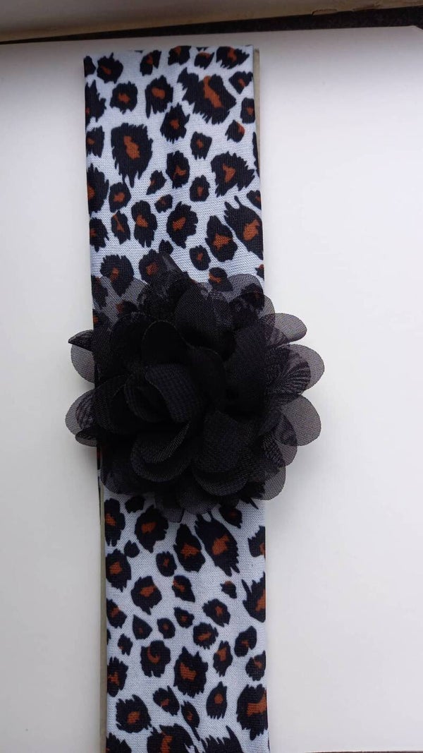 Tricot haarbandje 4 cm breed