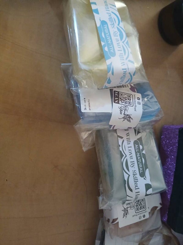 4 Pack Soap 100 % Natural product