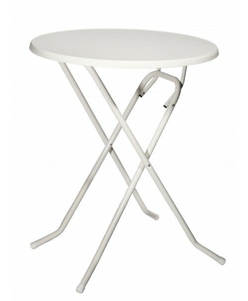 statafel 'gebruikt' wit Ø 85