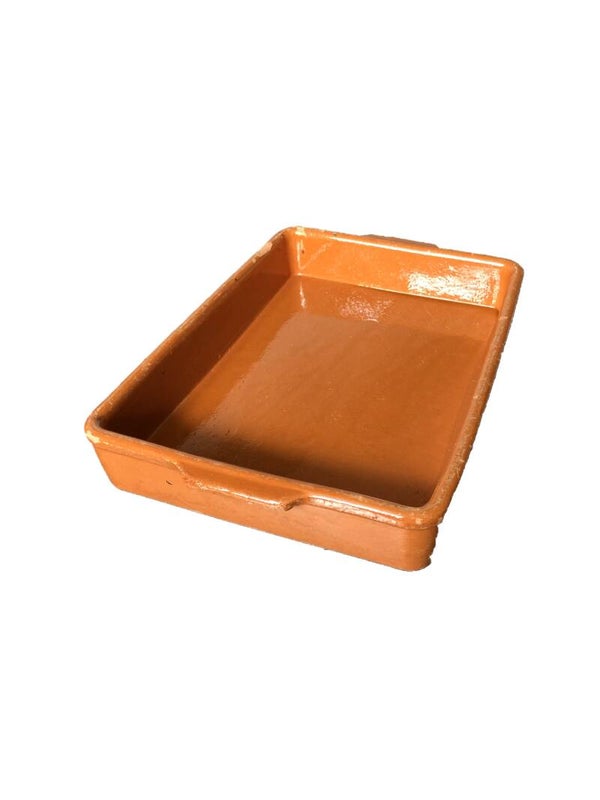 Terracotta schaal rechthoek