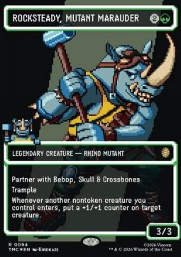 Rocksteady, Mutant Marauder (V.2)