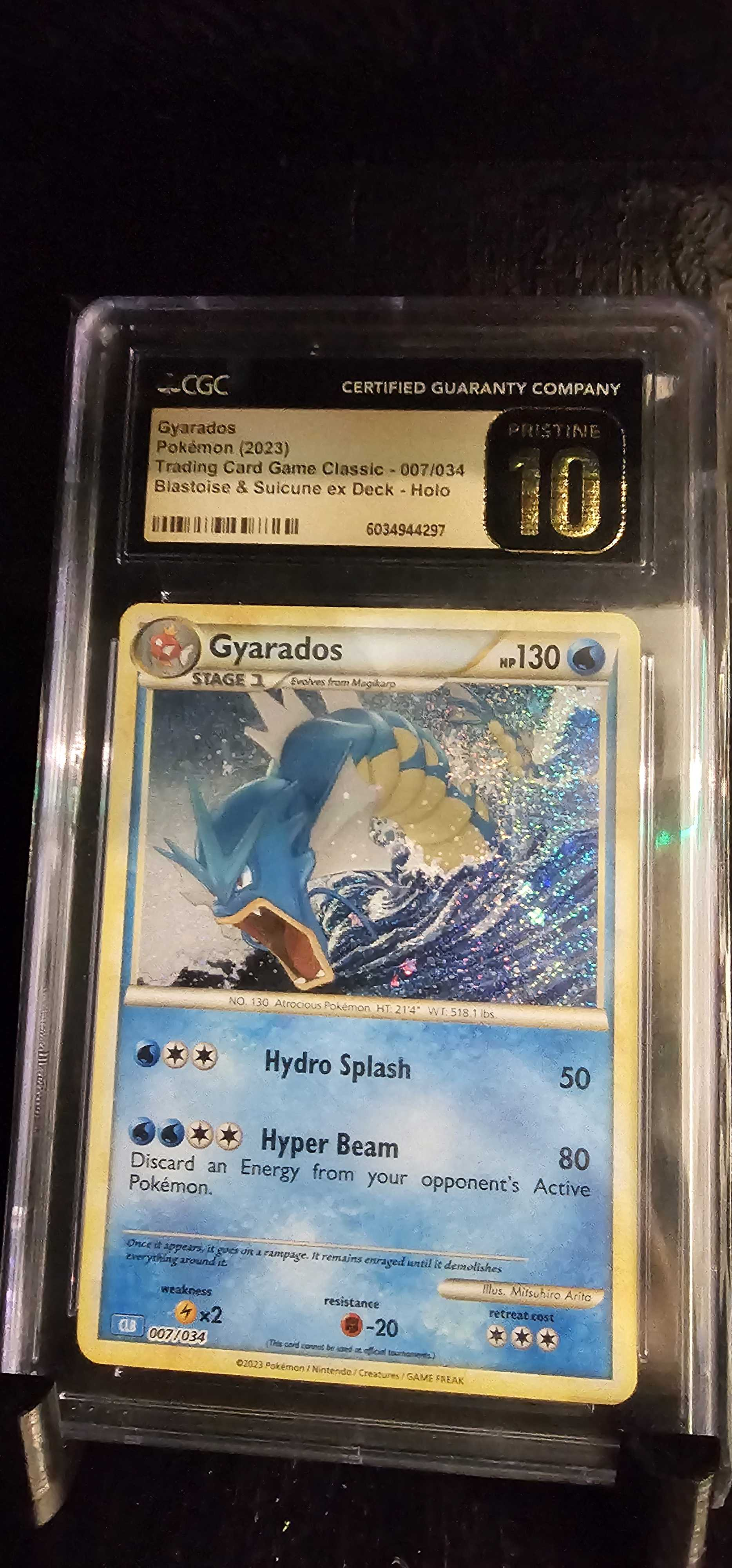 Gyarados (CLB 007) CGC 10
