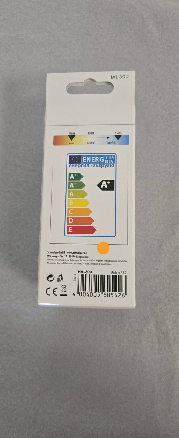 LED Leuchtmittel Rund Multicolor