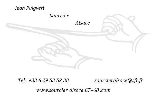 Sourcier Alsace 67-68   tél.  06 29 53 52 38  Pendule sourcier JM
