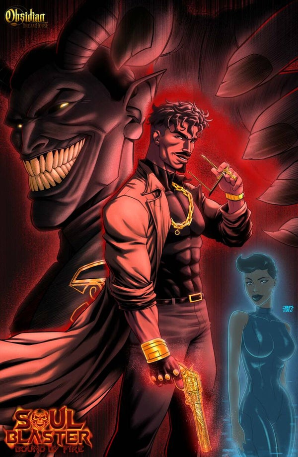 Soul Blaster Bound By Fire Premier Poster