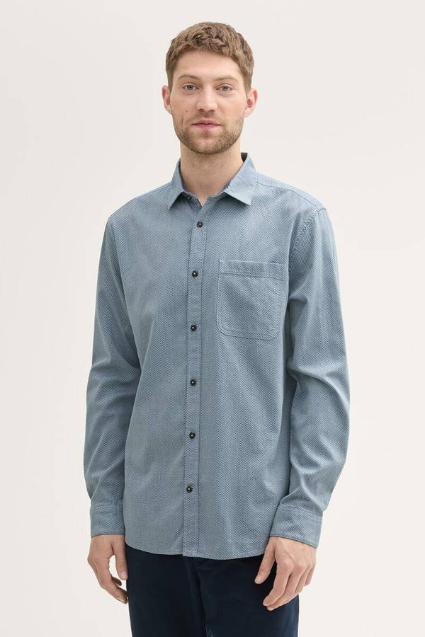 Tom Tailor Overhemd Overhemd Met Borstzak Mannen  1042642