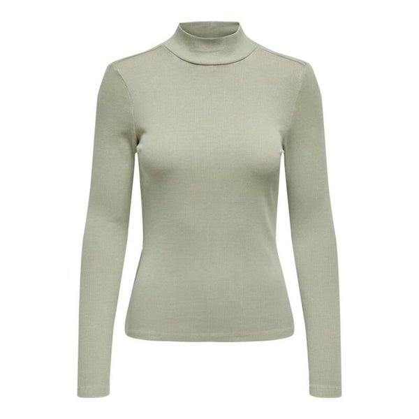 ONLY Onlvalerie L/S Highneck top cc Jrs Aqua Grey 15326876