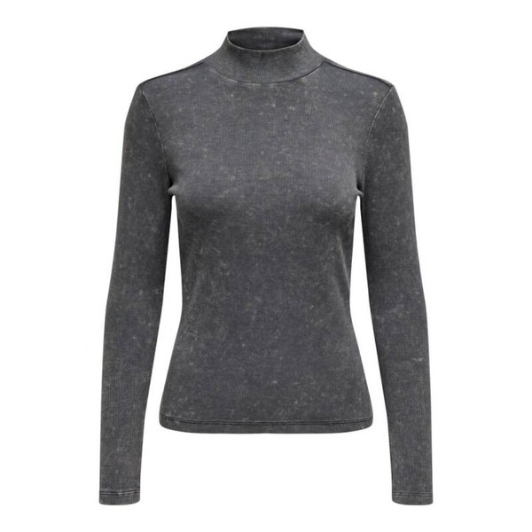 ONLY Onlvalerie L/S Highneck top cc Jrs Black 15326876