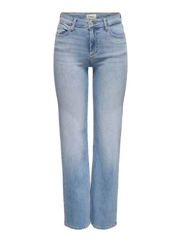 Only Onblush mid straight denim broek ta1467 Light Blue Denim 24 15337794