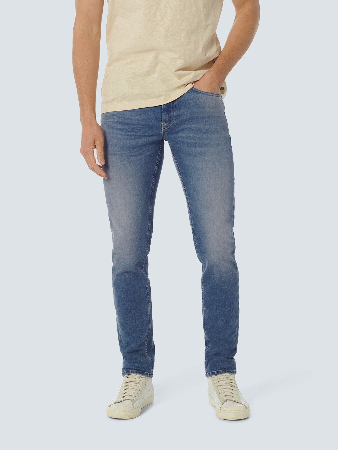 NO EXCESS Denim Regular 711 Dark Stretch Jeans N711D24N