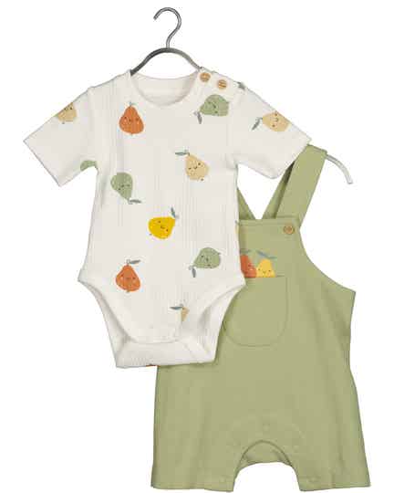 Blue Seven tweedelig set Khaki 422222