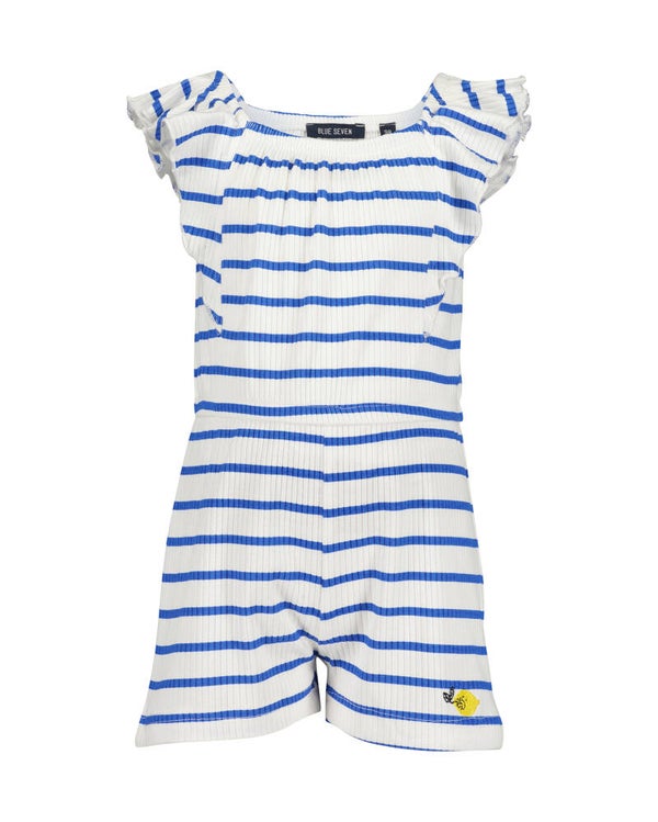 Blue Seven jumpsuit Offwhite blauw 726509