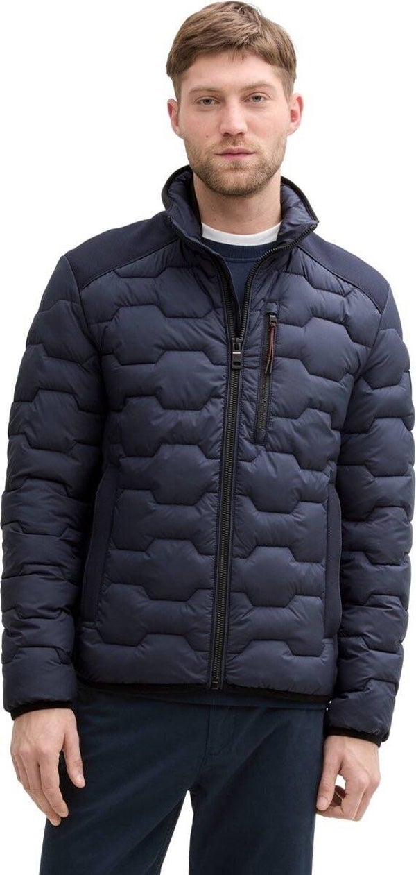 Tom Tailor - 1044089 hybrid jacket Jas - Maat M -  Color: 10668 sky captain blue