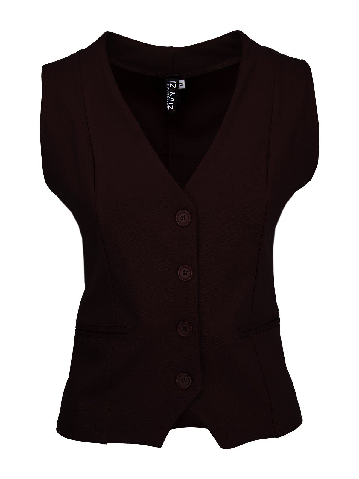 Iz Naiz Gilet Bordeaux 3745