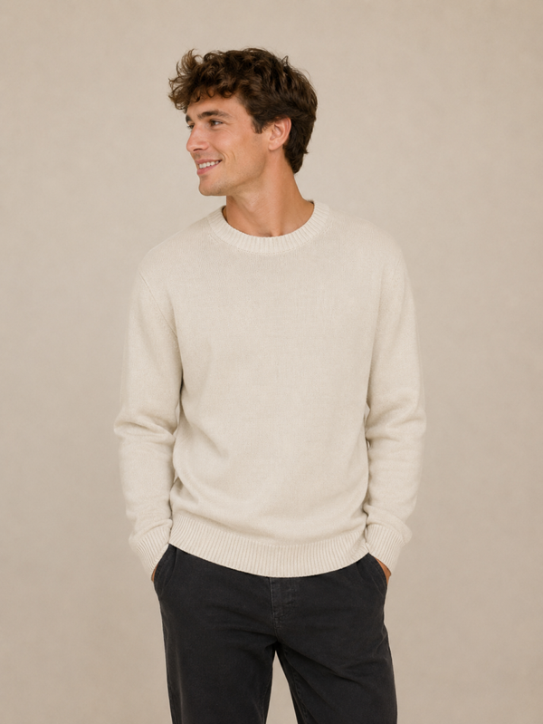 Tom Tailor Crew Neck Pulloversoft cloud melange