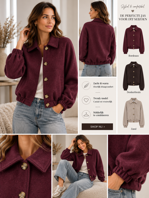 ONLY Onlnancy Llf Collar Jacket CC OTW