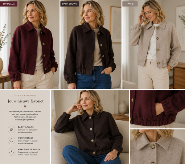 ONLY Onlnancy Llf Collar Jacket CC OTW