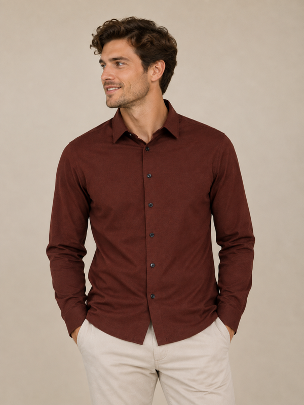 No Excess Shirt Twill Jersey