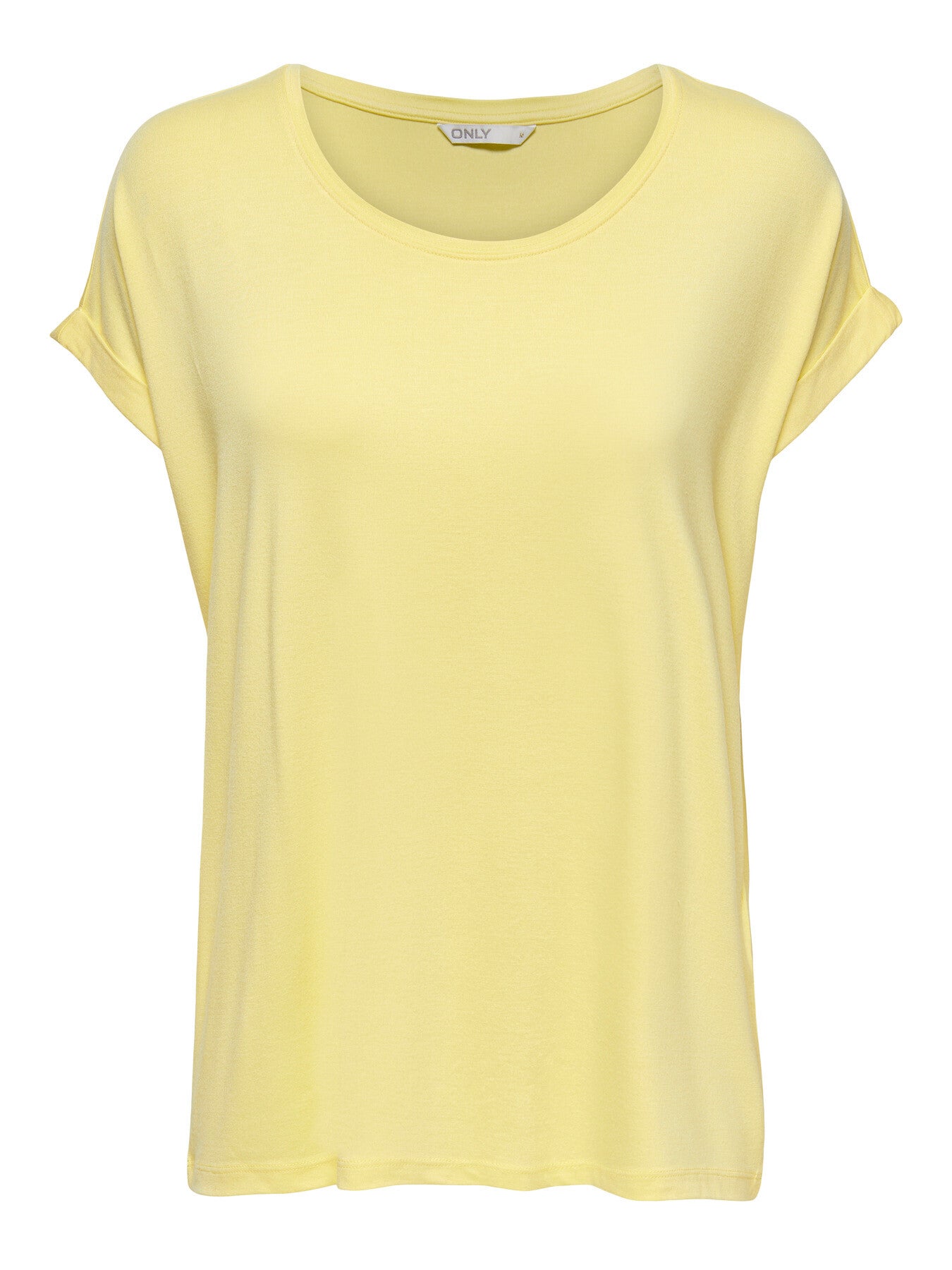 Only ONLMOSTER S/S O-NECK TOP NOOS JRS Pale Banana 15106662