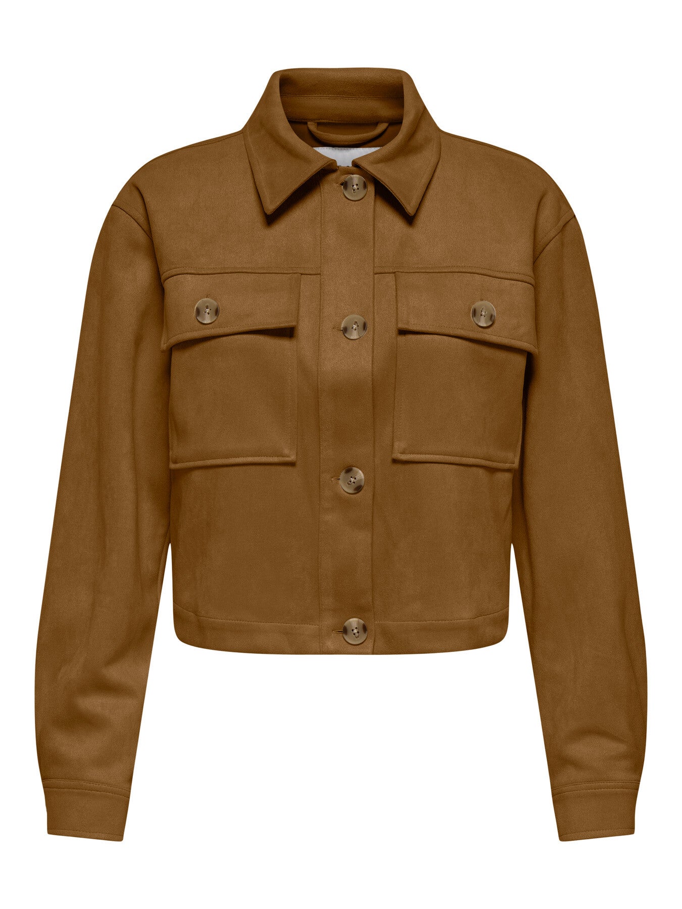 Only Onebelicia Faux Suede Jacket OTW Cognac 15362889