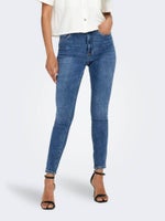 ONLY Mila Life Skinny Jeans met hoge taille, blauw (lichtblauw denim, lichtblauw denim)., 25W x 30L ONLY Mila Life Skinny Jeans met hoge taille, blauw (lichtblauw denim, lichtblauw denim)., 25W x 30L