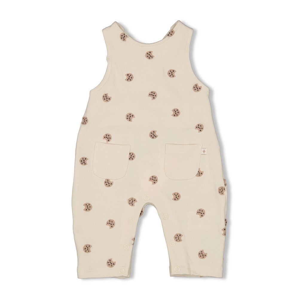 Feetje S2512 Tuinbroek AOP - Cute Cookie -  Off-white  52000121