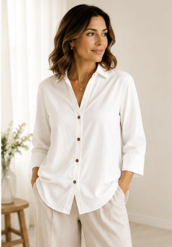 ONLY Onlsaja Keri 3/4 Shirt WVN