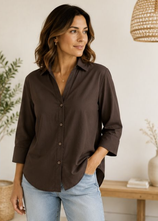ONLY Onlsaja Keri 3/4 Shirt WVN
