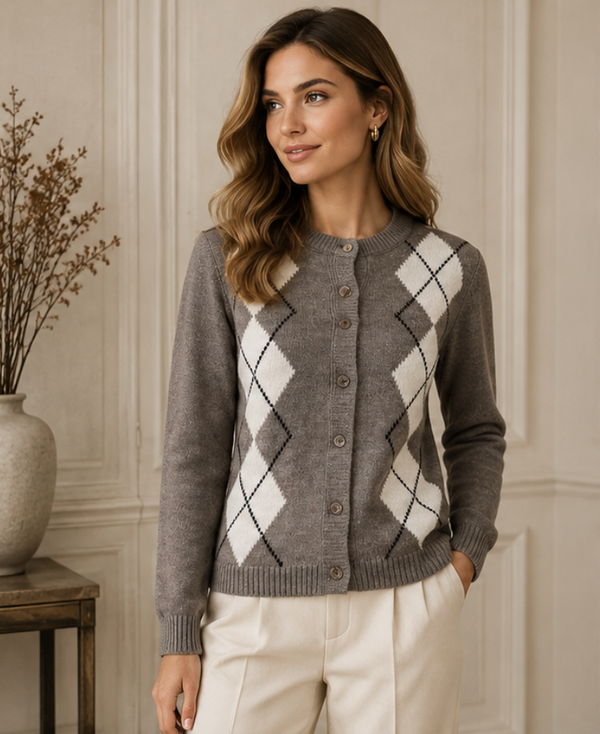 Sophia Perla Eden Vest Taupe
