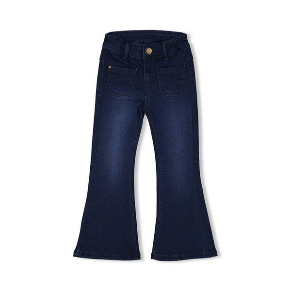 Jubel Flared jeans Winter Denims donker blauw Denim 92200444