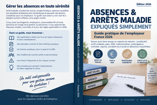 absences et arrêts maladie en version papier