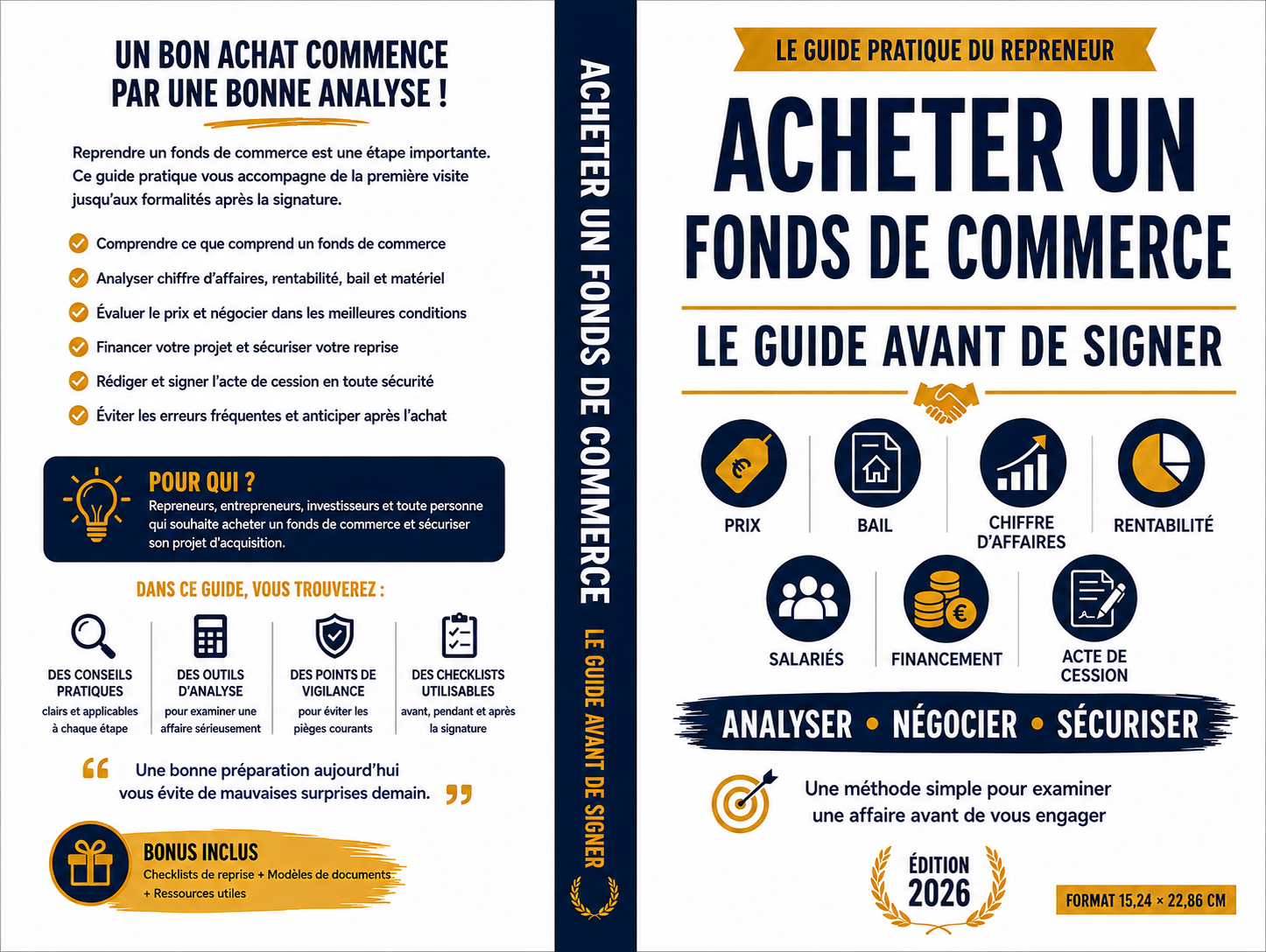 livre acheter un fond de commerce version numerique