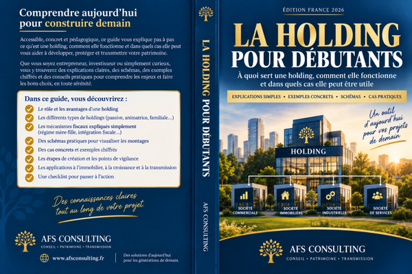 La holding pour débutants version numérique