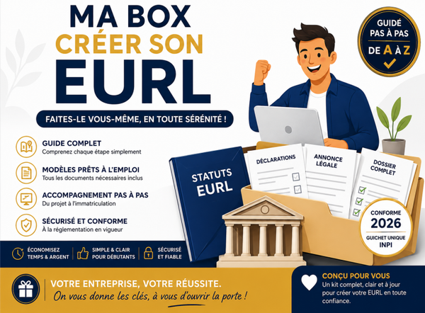 box pour créer sa propre EURL