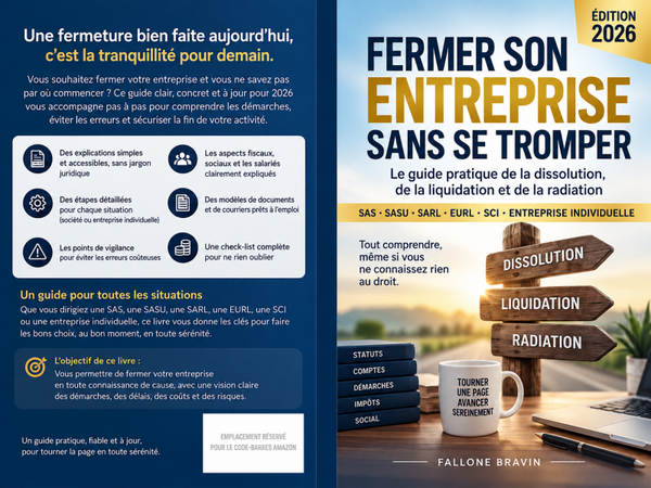 fermer sa societe sans se tromper en version papier